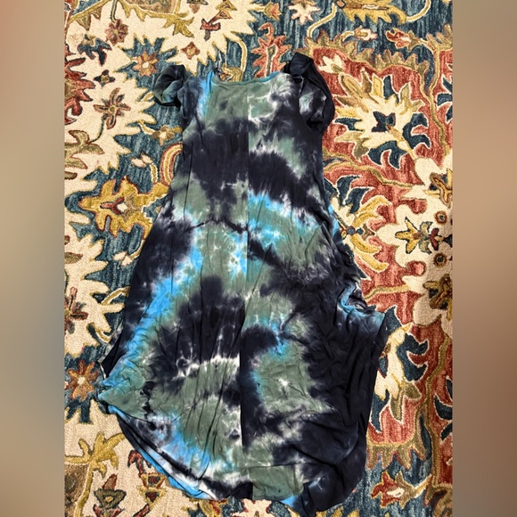 Rae Mode Tie Dye Maxi Dress - S - Viscose Blend - Picture 4 of 5